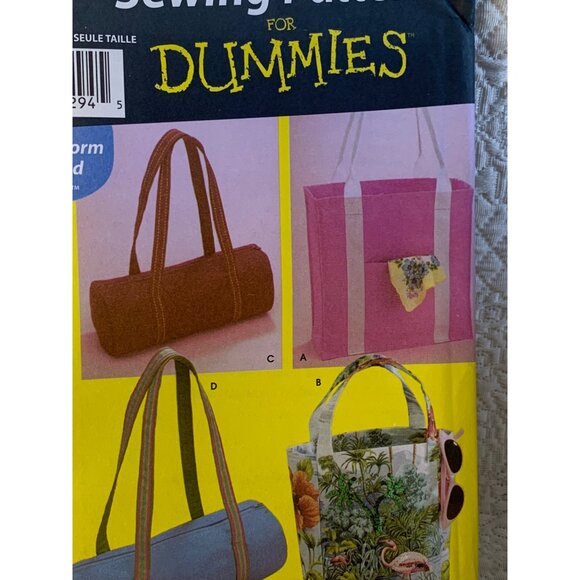 Simplicity Misses Handbag Totes Sewing Pattern 4979 - uncut - Picture 3 of 10